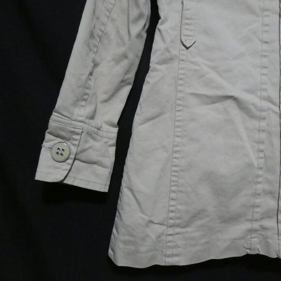JOE FRESH KIDS | small 6-7 years | Beige Hooded Trench Coat - Picture 13 of 15